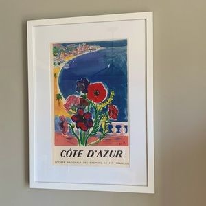 Cote D’Azur Framed Print